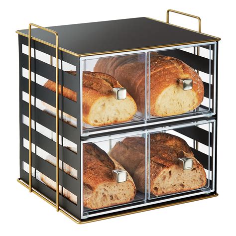 2 tier metal bread box|2 tier bread bin uk.